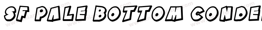 SF Pale Bottom Condensed Oblique字体转换